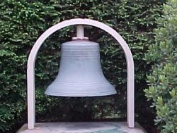 The Old School Bell at Memorial Park