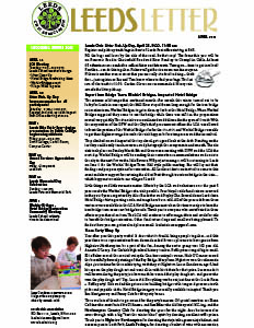 Leeds Civic Association newsletter, April 2015