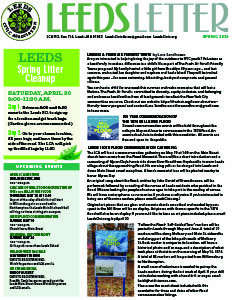 Leeds Civic Association newsletter, April 2024
