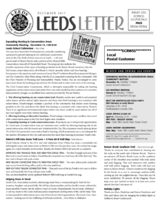 Leeds Civic Association newsletter, December 2017