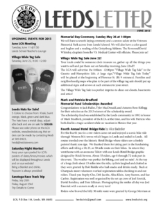 Leeds Civic Association newsletter, June 2013