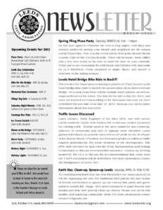 Leeds Civic Association newsletter, March 2012