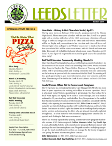 Leeds Civic Association newsletter, March 2014
