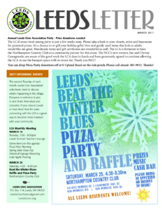 Leeds Civic Association newsletter, March 2017