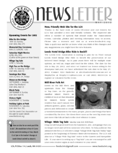 Leeds Civic Association newsletter, May 2012