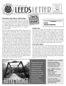 Leeds Civic Association newsletter, November 2014
