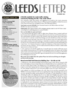 Leeds Civic Association newsletter, October 2014