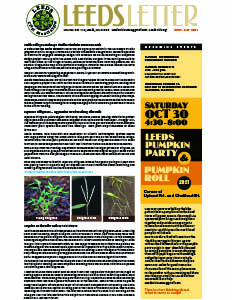 Leeds Civic Association newsletter, September–October 2021